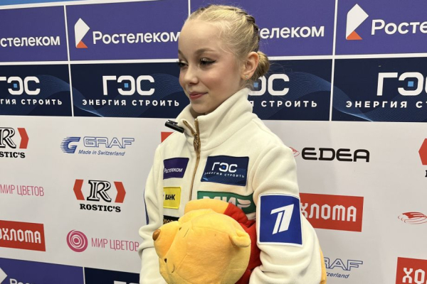 Интервью с Софией Сарновской: тренировки у Плющенко, кумиры, Александра Трусова, Анна Щербакова, братья, четверные прыжки