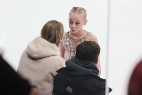 Интервью с Софией Сарновской: тренировки у Плющенко, кумиры, Александра Трусова, Анна Щербакова, братья, четверные прыжки